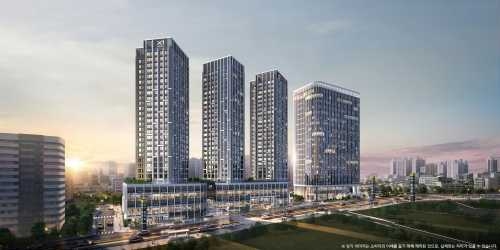 [사진] 충정로역자이르네 석경 투시도. 자이S&D 제공
