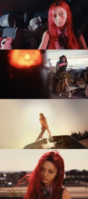 아일릿 민주, 싸늘한 표정부터 광기 어린 미소까지..콘셉트 필름 첫 주자