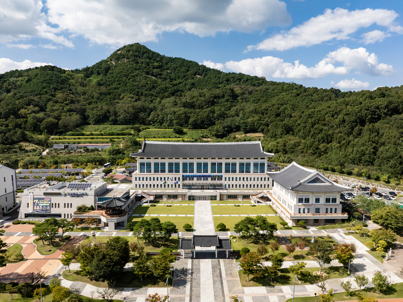 The North Gyeongsang Provincial Office of Education building. [Provided by North Gyeongsang Provincial Office of Education]
