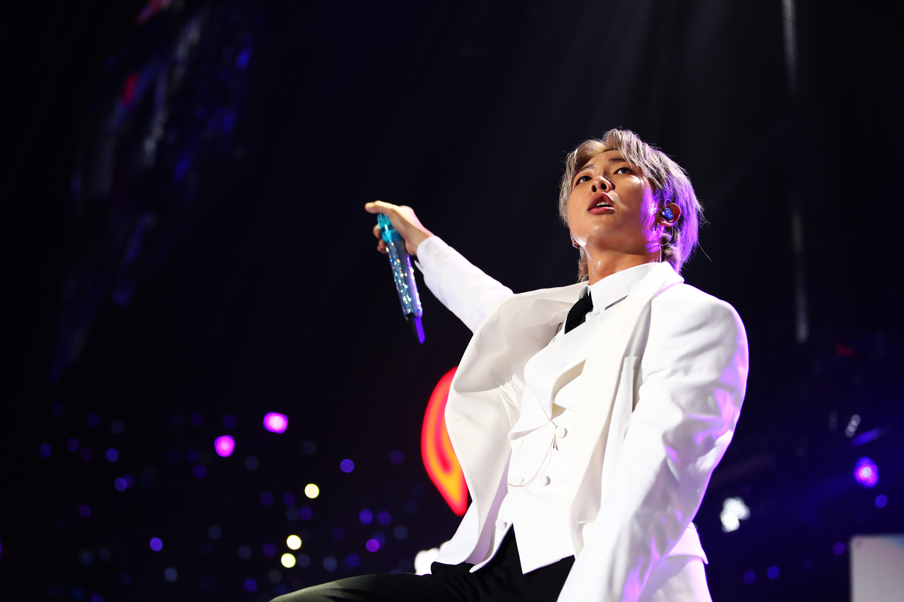 RM (Kim Nam-joon), leader of K-pop idol group BTS. [Getty Images]