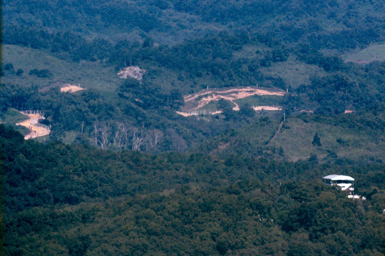 A view of the Demilitarized Zone from a border area in Paju, Gyeonggi Province, on Sept. 29, 2026. (Yonhap)