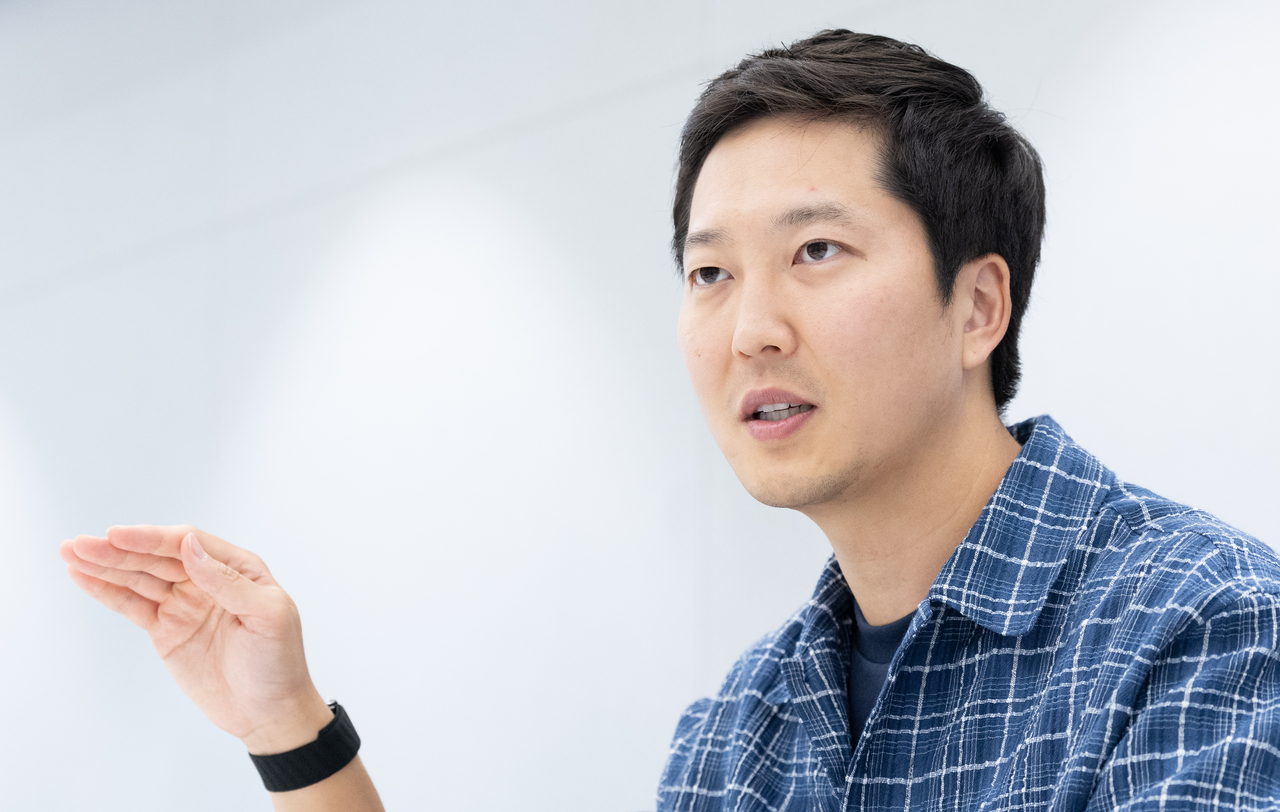 차명훈 코인원 대표가 지난달 29일 오후 서울 여의도 코인원 본사에서 헤럴드경제와 인터뷰를 하고 있다. 윤창빈 기자