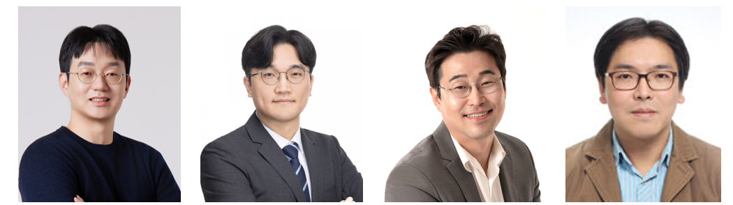 이번 연구를 수행한 이대수, 이길호, 최시영 포스텍 교수, 박세영 숭실대 교수.[과기정통부 제공]