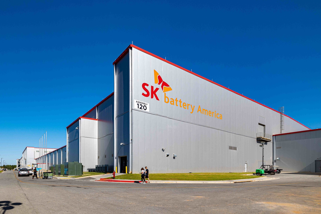 SK Battery America's facility in Georgia (SK On)