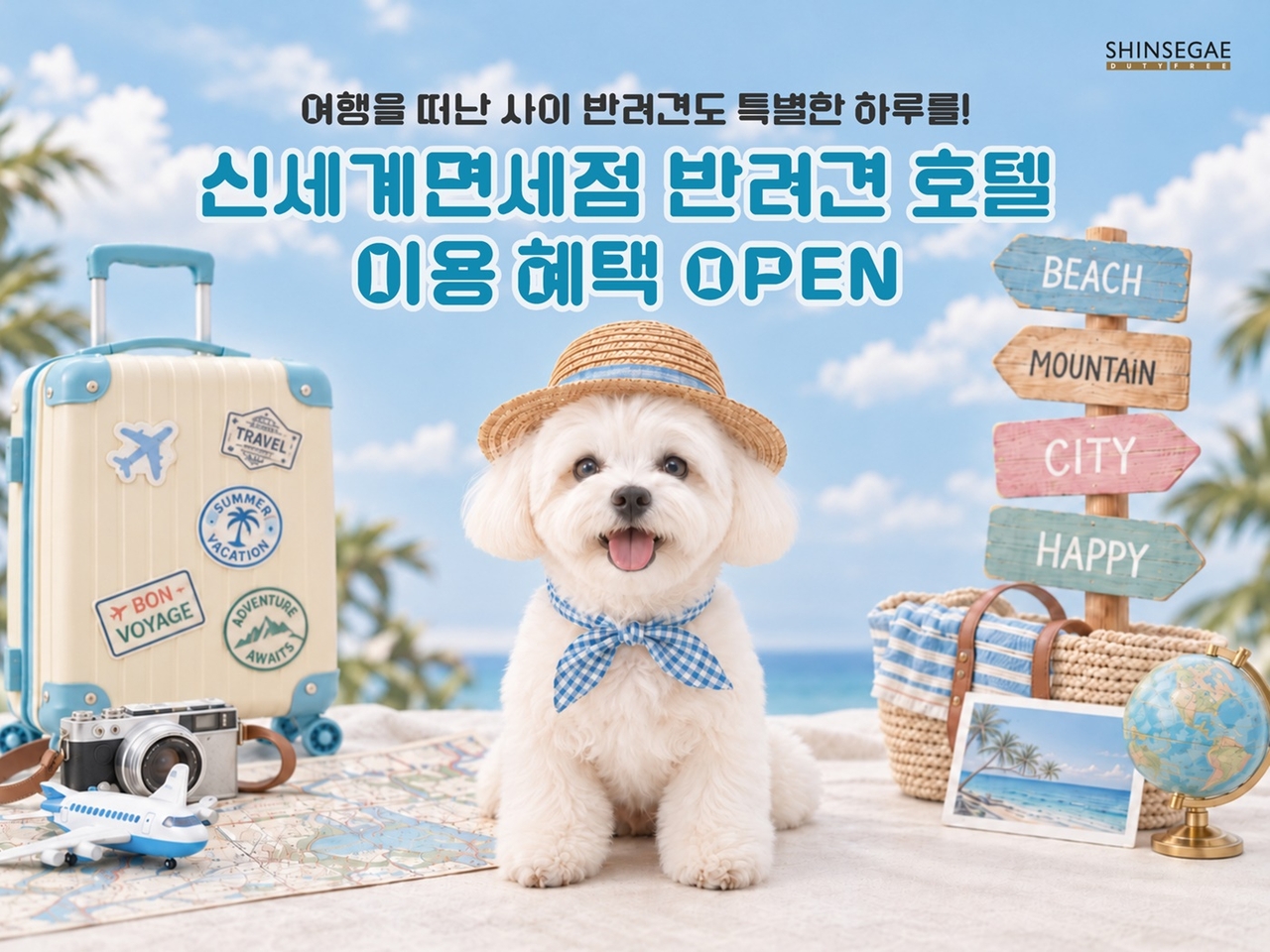 신세계면세점, ‘옐레드’ 협업 VIP 고객 대상 반려견 케어 서비스 제공. [신세계면세점 제공]