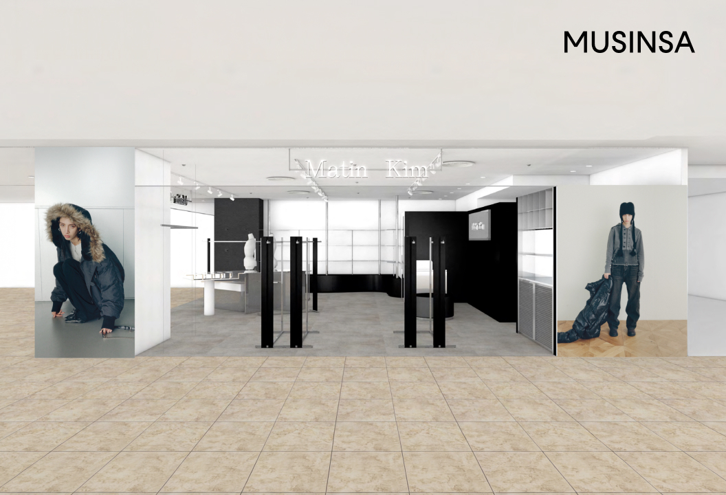 A rendering of the Matin Kim store at Sapporo Parco. [Musinsa]