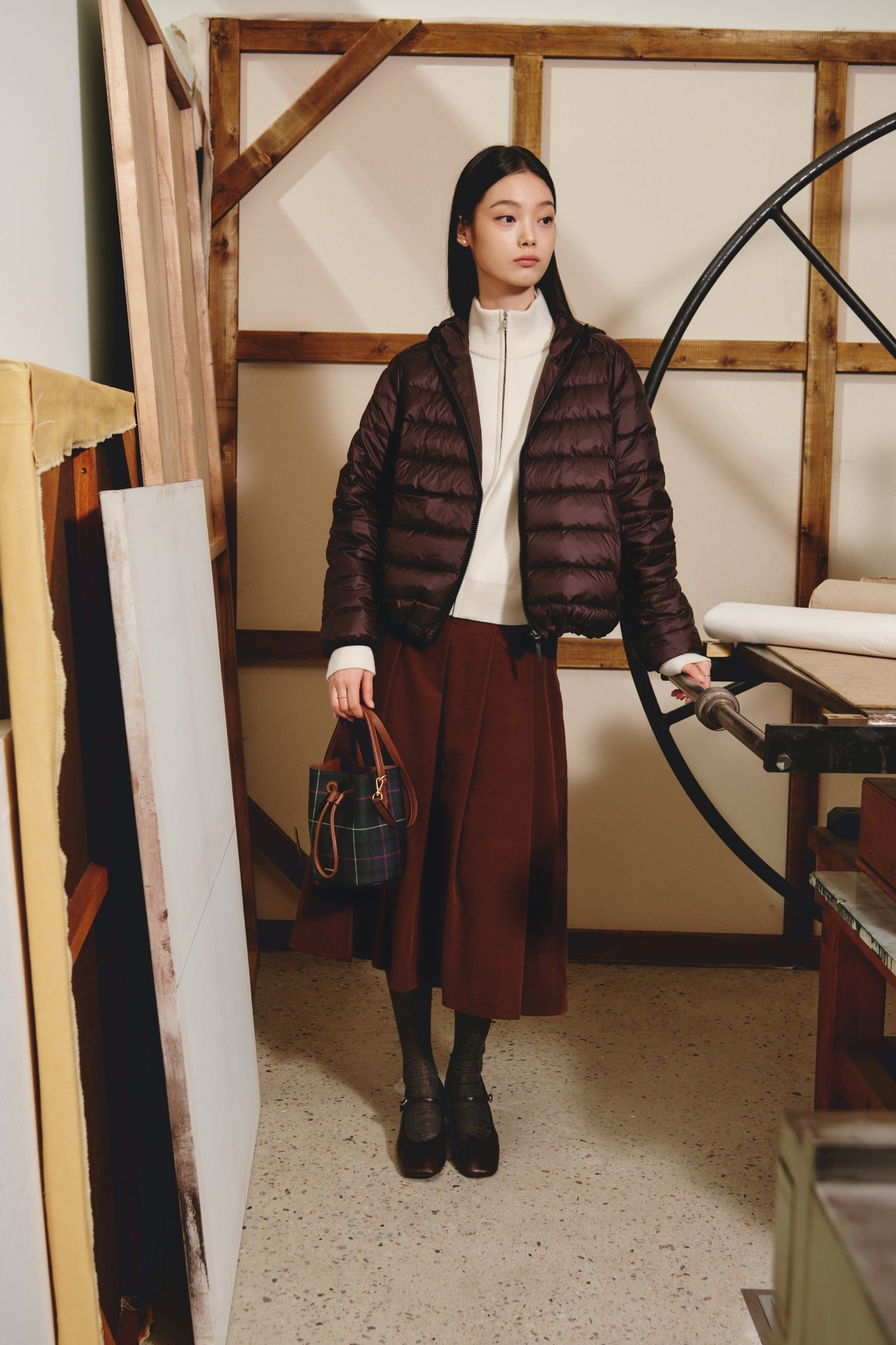 Beanpole's lightweight padding for the fall/winter 2026 season [Samsung C&T Fashion]