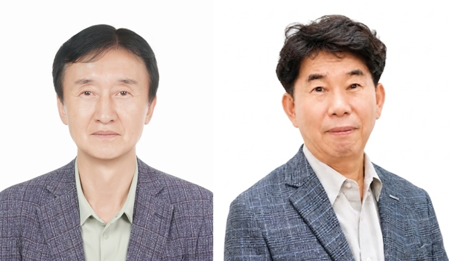 최상운 에코프로 신임 사장(왼쪽), 박종환 에코프로에이치엔 신임 사장 [에코프로그룹 제공]