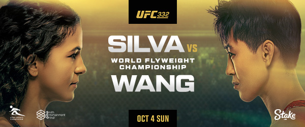 UFC 332 나탈리아 시우바 vs 왕충 포스터