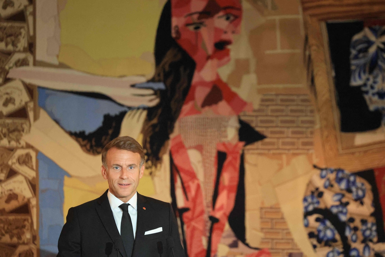 France's President Emmanuel Macron (AFP-Yonhap)
