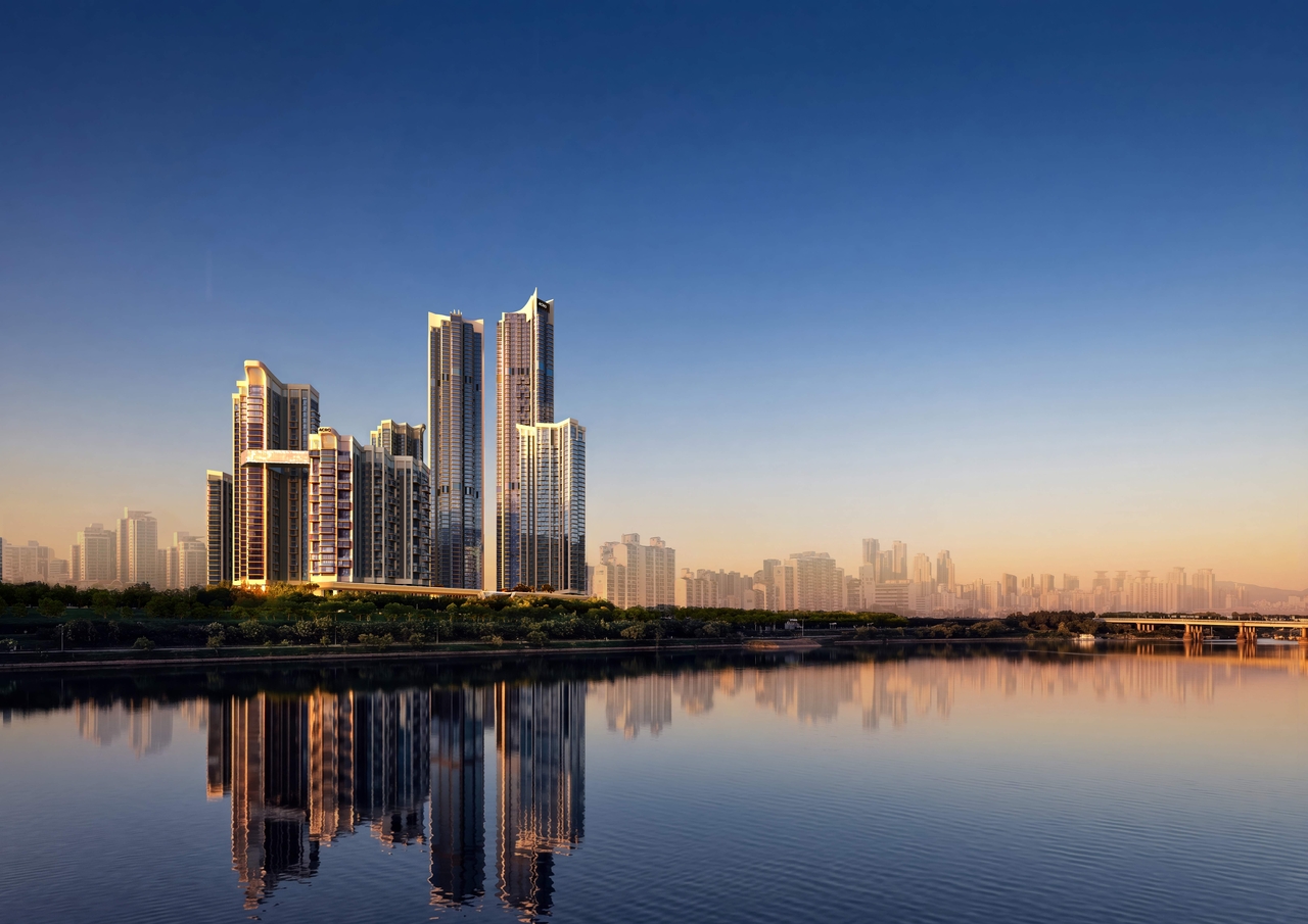 A rendering of the proposed Acro Seongsu residential complex. [DL E&C]