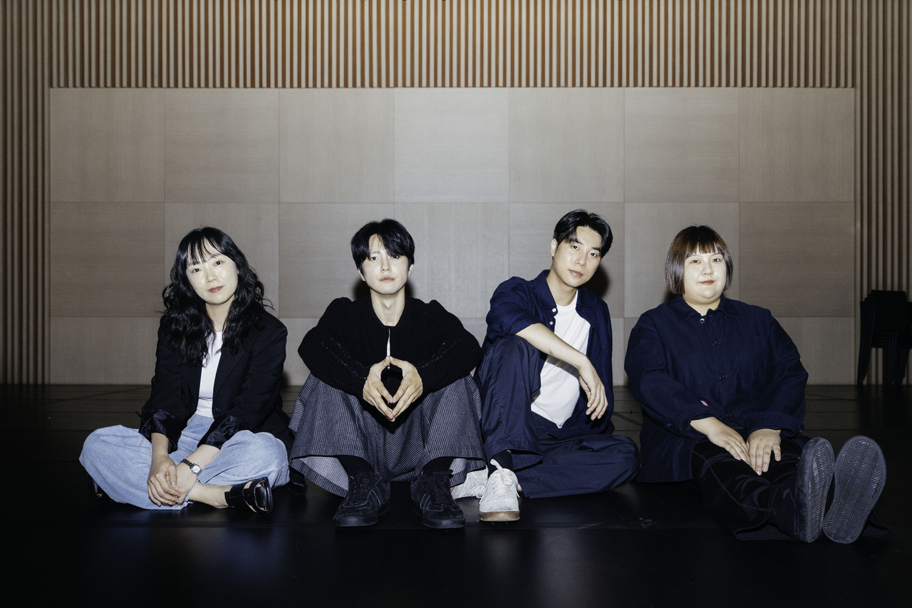 연극창작집단 공놀이클럽 배우 박은경, 류세일, 남재국, 김솔지(왼쪽부터) [마포문화재단 제공]