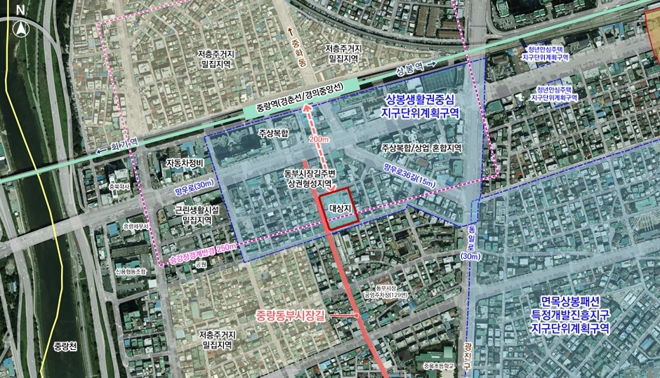 Designated development site