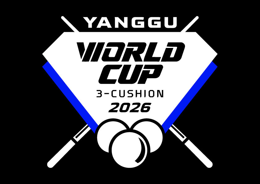 Logo for the 2026 Yanggu World 3-Cushion Billiards World Cup