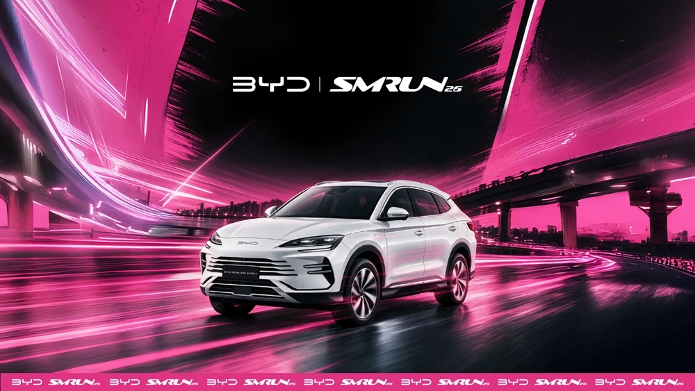 BYD Korea will serve as the official vehicle sponsor of SMTOWN RUN CLUB 26, to be held Saturday at Wangsan Marina in Incheon's Yeongjongdo. [BYD Korea]