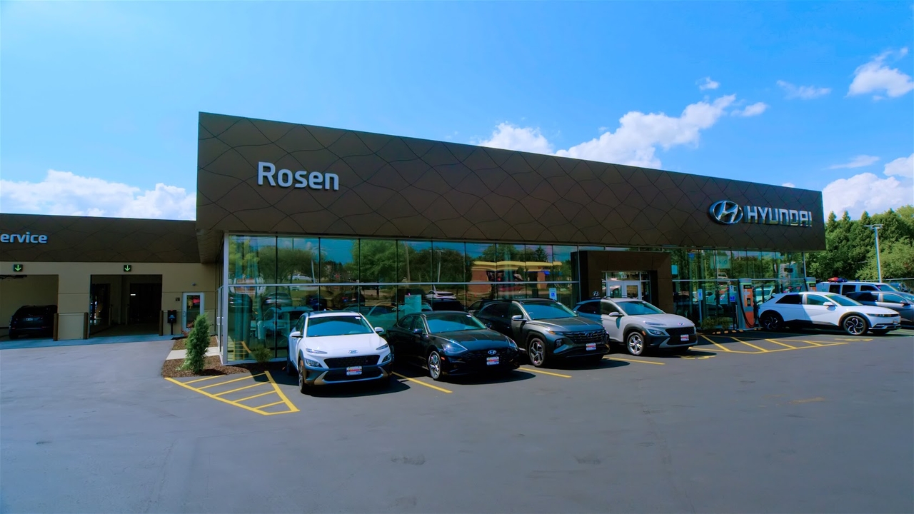 The Rosen Hyundai Greenfield dealership in Wisconsin. [Hyundai Motor]