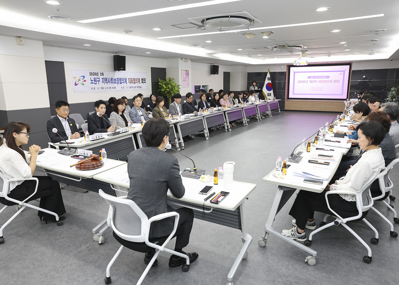 A review meeting for the 6th Nowon-gu Community Social Security Plan
