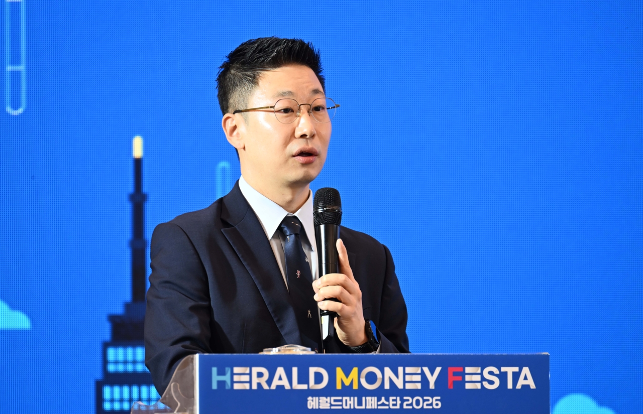 문성 법무법인 율촌 변호사가 3일 오후 서울 중구 동대문디자인플라자에서 열린 헤럴드 머니페스타 2026에서 ‘기관투자자의 주주권행사와 개인투자자의 투자기획’을 주제로 강연을 하고 있다. 이상섭 기자