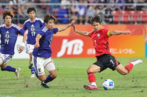 Suður-Kórea vann Japan og tryggði sér fjórða gullið í röð í fótbolta