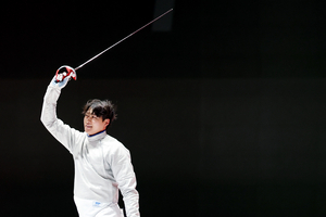 Fencing double gold medalist voted S. Korean MVP