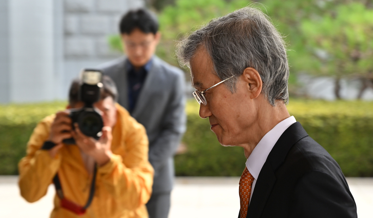조희대 대법원장이 지난 9월 30일 오전 서울 서초구 대법원으로 출근하고 있다. [헤럴드 DB]