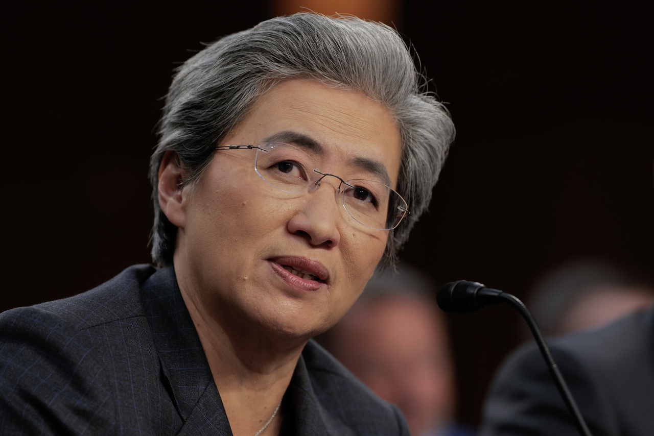 Advanced Micro Devices Chair and CEO Lisa Su testifies before the Senate Committee on Commerce, Science, and Transportation in the Hart Senate Office Building on Capitol Hill on May 8, 2025 in Washington, DC.  (Getty Images)