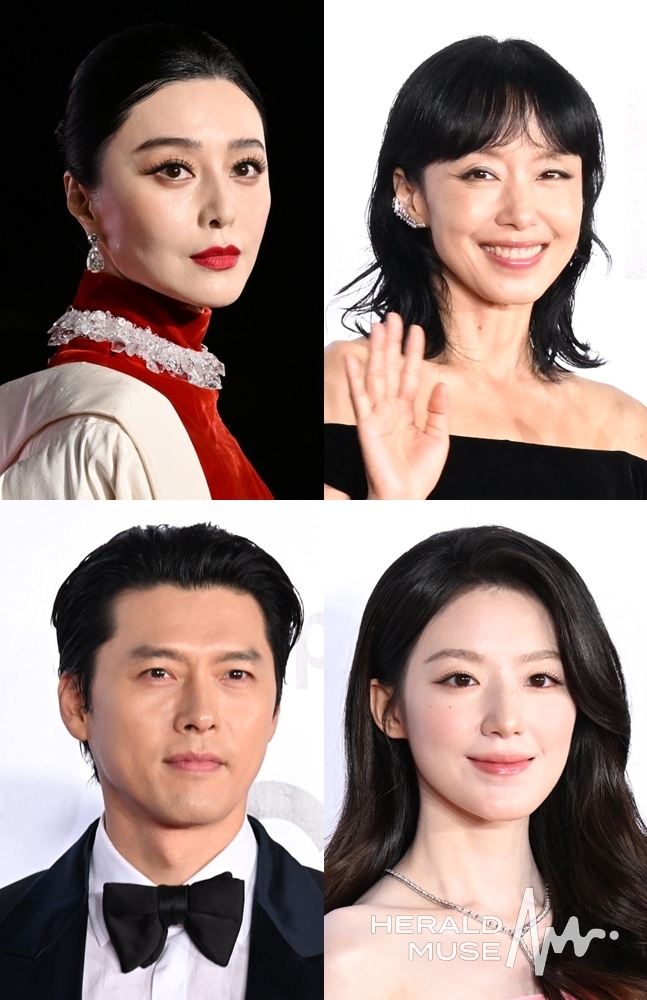 배우 판빙빙, 전도연, 현빈, 슈화/사진=윤병찬 기자