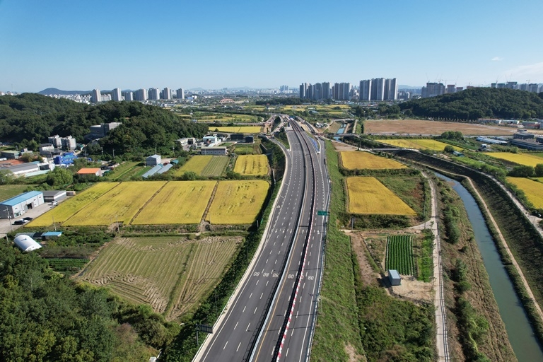인천 대곡동→ 일산방향(우측 도로만 운영). [iH 제공]