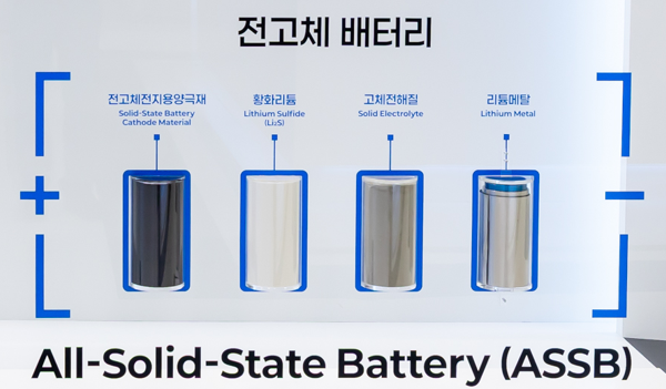 에코프로비엠이 3월 인터배터리에서 공개한 전고체 배터리 소재 이미지 [에코프로비엠 제공]