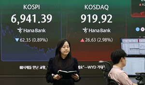 Seoul shares open lower despite falling oil prices, bond yields