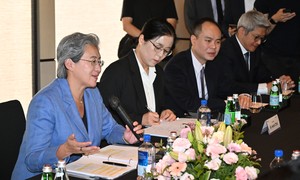 [헤럴드pic] 인사말 하는 리사 수 AMD CEO