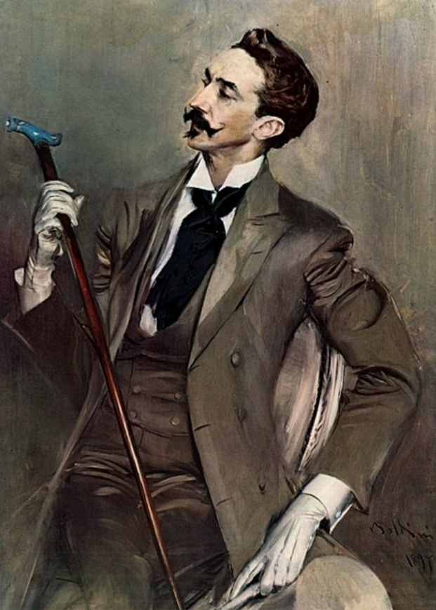 조반니 볼디니, <로베르 드 몽테스키외 백작의 초상>, 1897