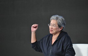 [헤럴드pic] 답변하는 리사 수 AMD CEO
