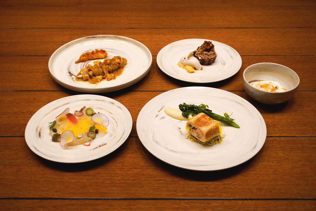 5-course sustainable dining (Conrad Seoul)