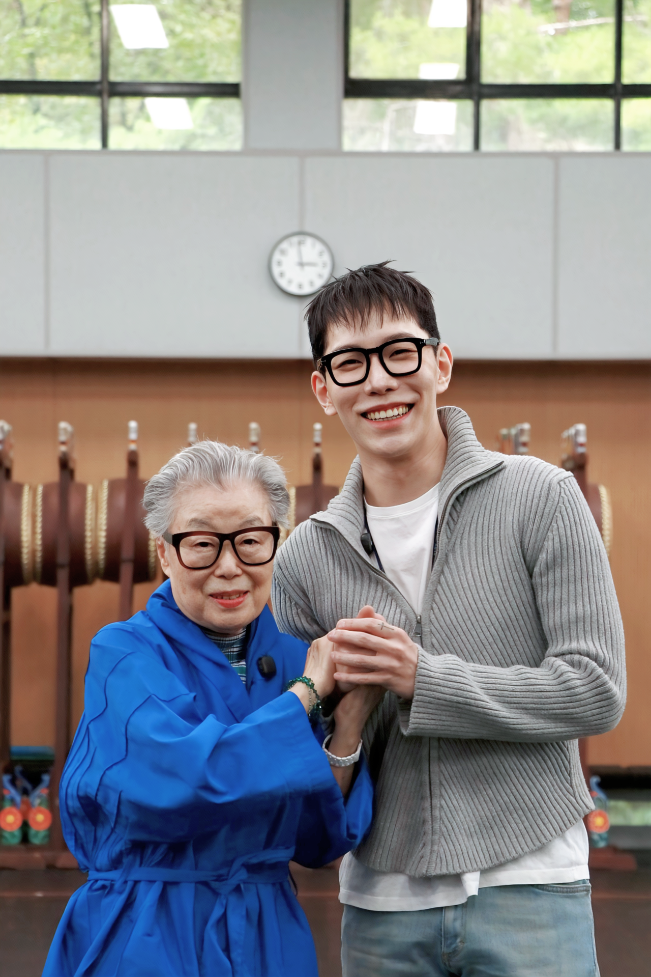 Choreographers Bae Jeong-hye and Bae Jin-ho, whose works anchor the National Dance Company's 'Double Bill: Sinawi' [National Theater of Korea]