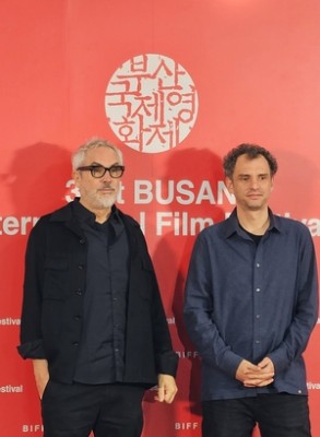 [제31회BIFF]거장 알폰소 쿠아론, 子호나스엔 현실아빠 “고통 겪지 않았으면..영화계 발 들인 이상 끝났다”