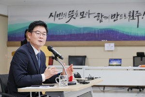 구자열 원주시장, 서원주에 판교에 버금가는 미래 의료산업 거점 조성