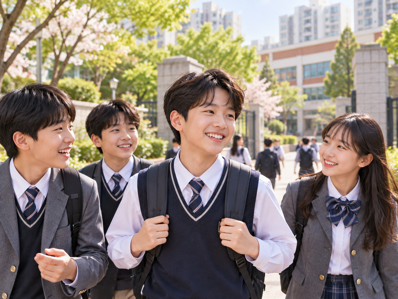 Having a child sparked Kang's interest in top school districts. [ChatGPT]