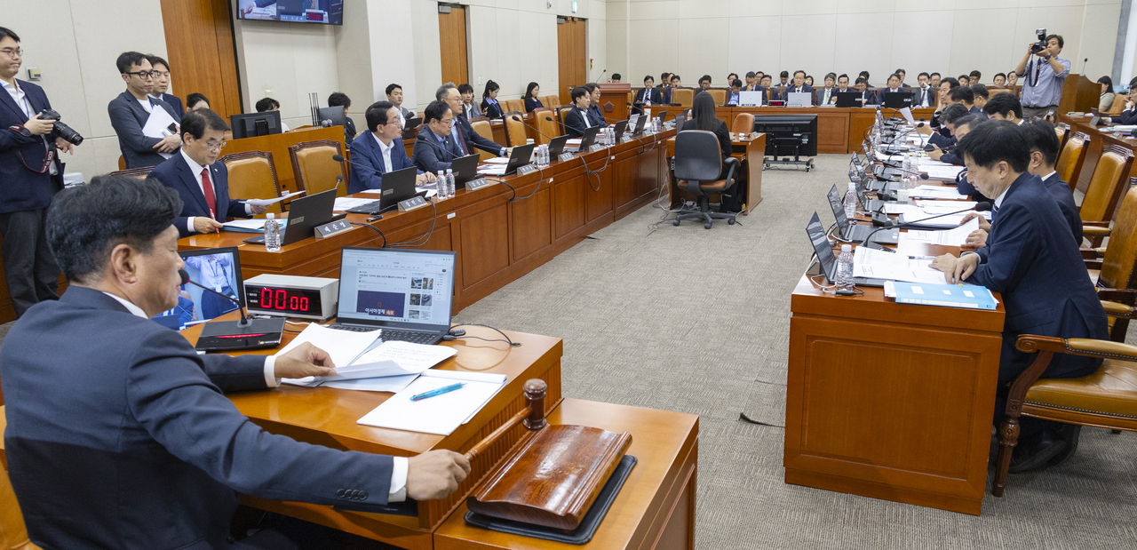 The National Assembly's Finance and Economy Planning Committee [Yonhap]
