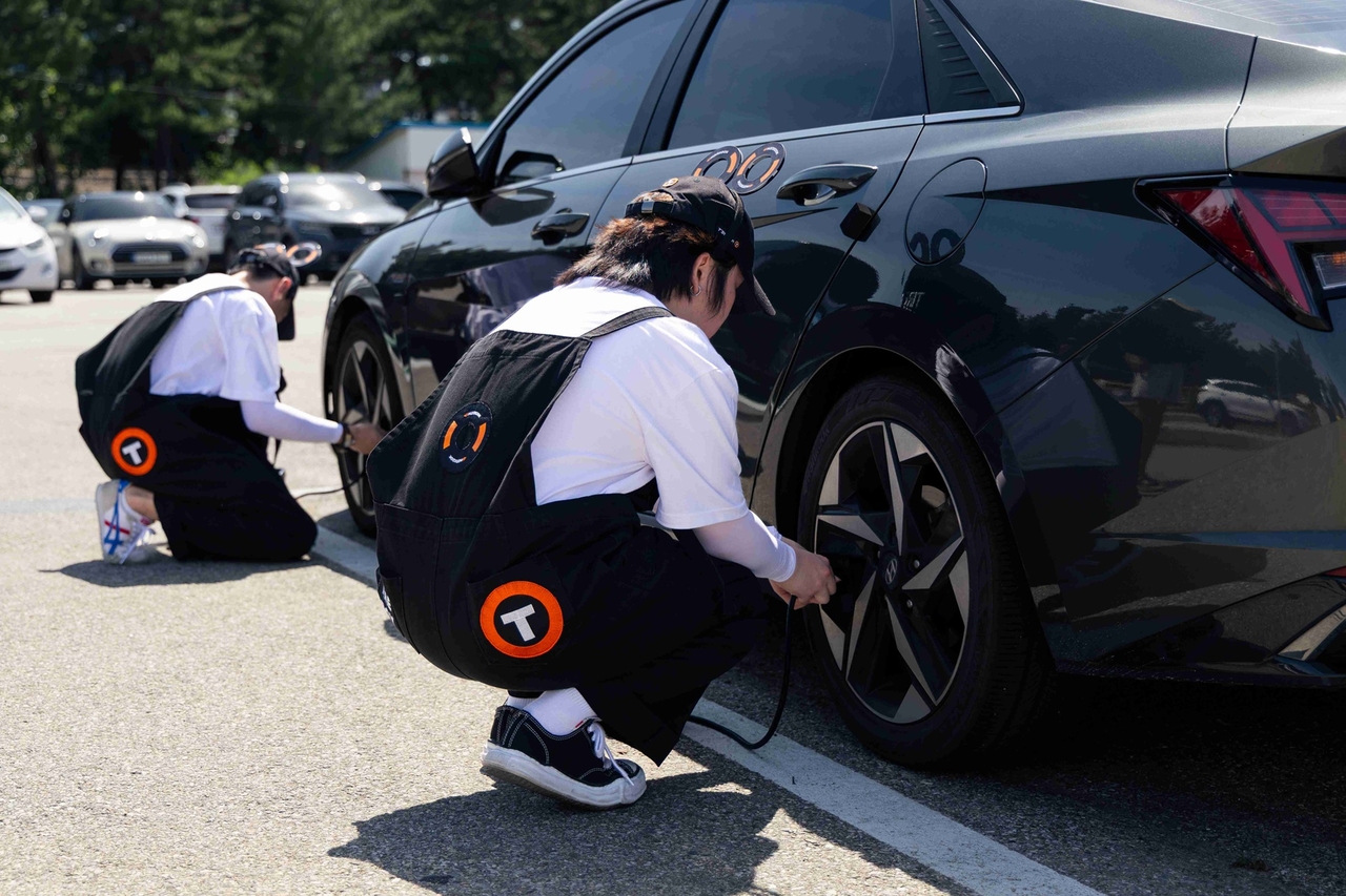 한국타이어가 오는 12일 대전 엑스포시민광장 주차장 일대에서 안전점검 캠페인 ‘타이어보이’를 진행한다. [한국타이어앤테크놀로지 제공]