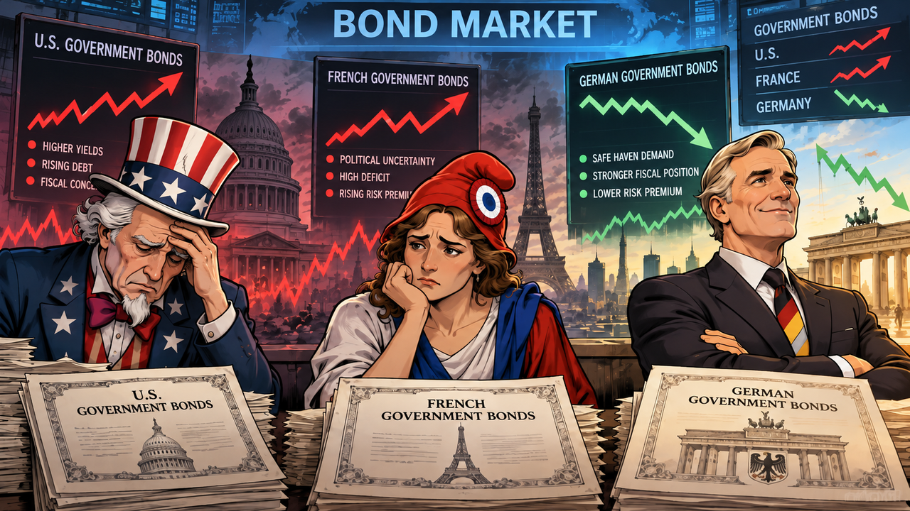 美·佛 지고 獨은 우뚝…채권시장 ‘안전자산 서열’ 재편 움직임