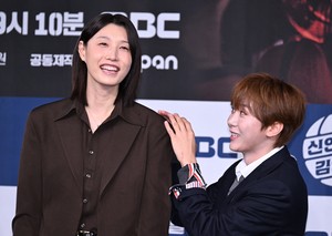 [포토] 부승관 ‘김연경 감독님 무서워’