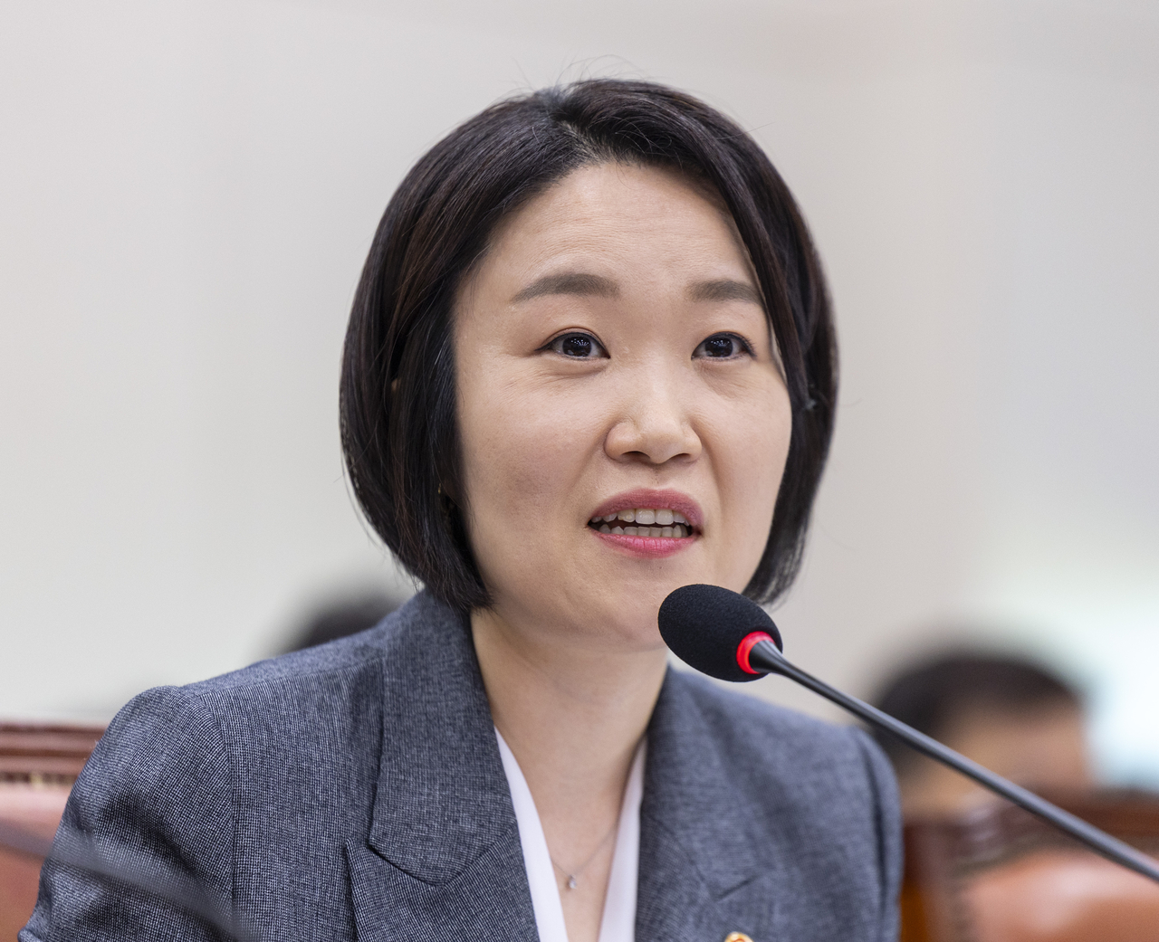 Minister of SMEs and Startups Lee So-young. [Yonhap]