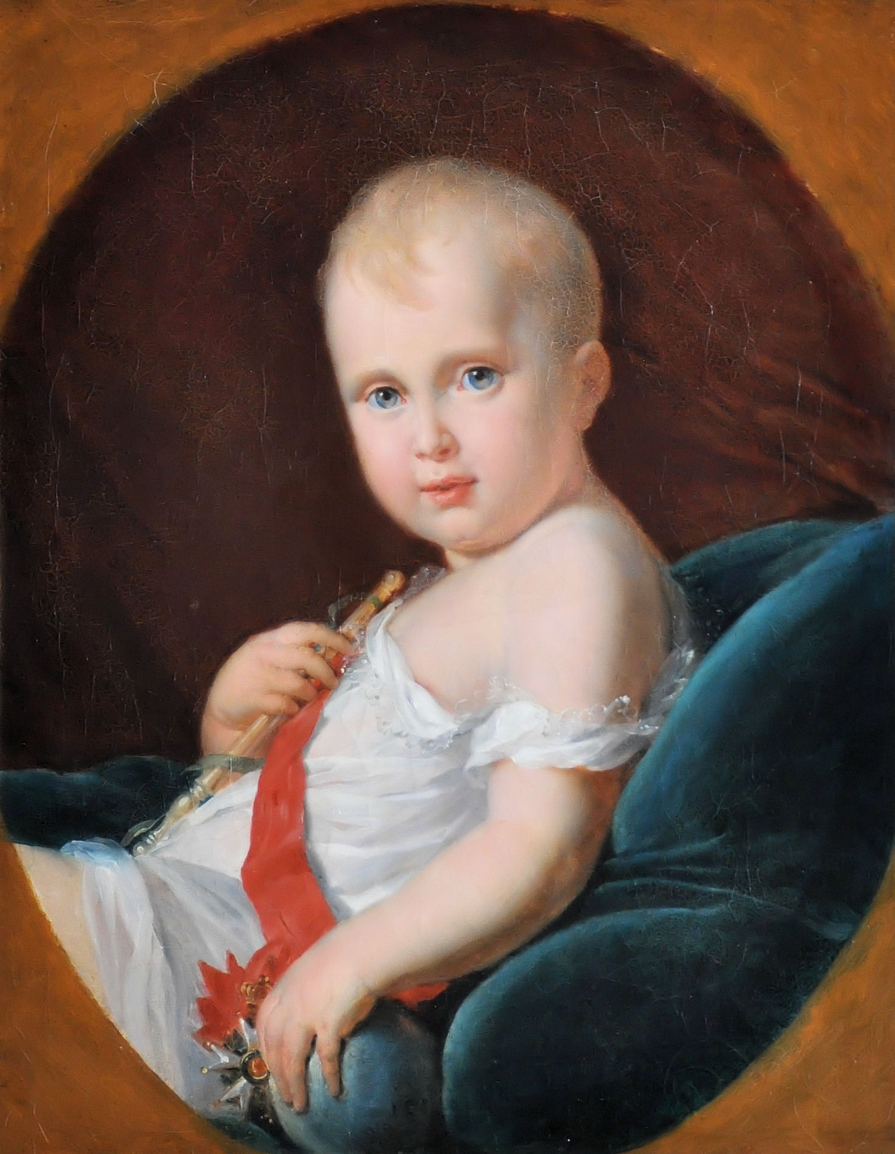 프랑수아 제라르, 로마왕(나폴레옹 2세), 1812, 캔버스에 유채, 60x49cm, 베르사유 궁전 [Public Domain, commons.wikimedia.org]