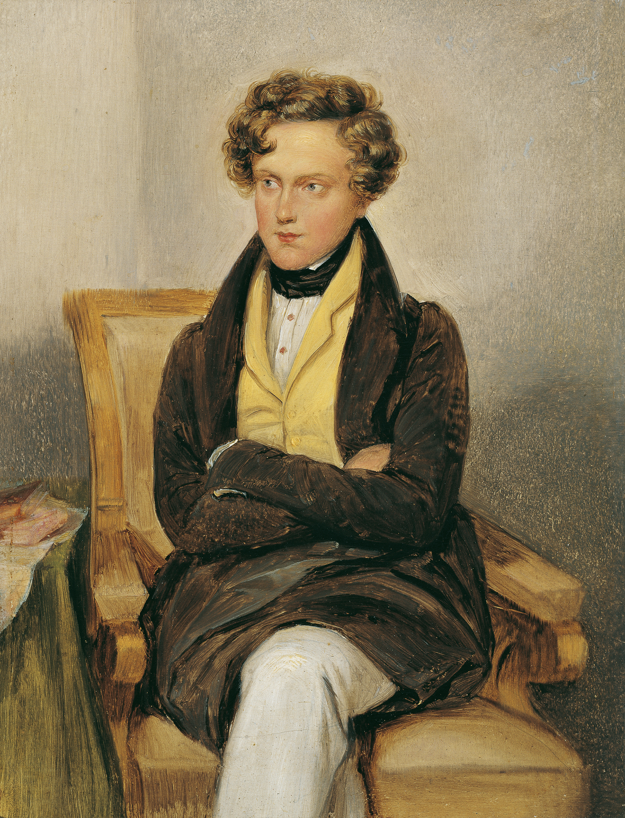 모리츠 미하엘 다핑거, 나폴레옹 2세, 1831, 패널에 유채, 22x17cm, 벨베데레 미술관 [digital.belvedere.at, Public Domain, commons.wikimedia.org]