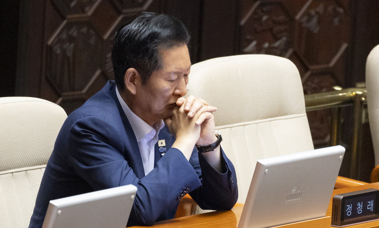 정청래 더불어민주당 의원. [연합]