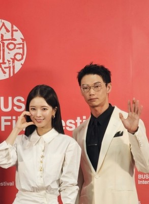 [BIFF현장]‘면도’ 노정의, 카사마츠 쇼 향한 극찬 “나보다 한국어 잘해..대단하다고 느낀다”