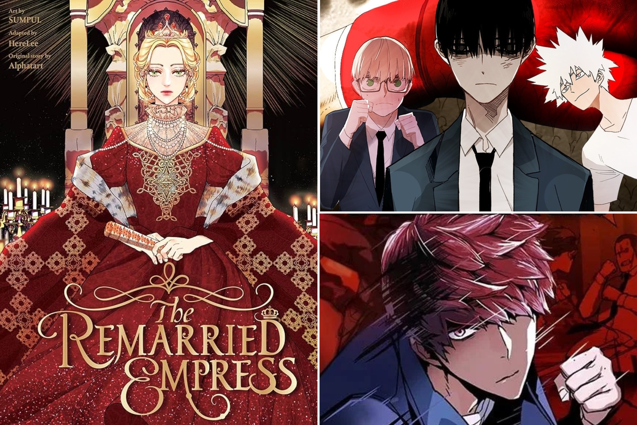 "The Remarried Empress," "The Boxer" and "'Teenage Mercenary" (Naver Webtoon)