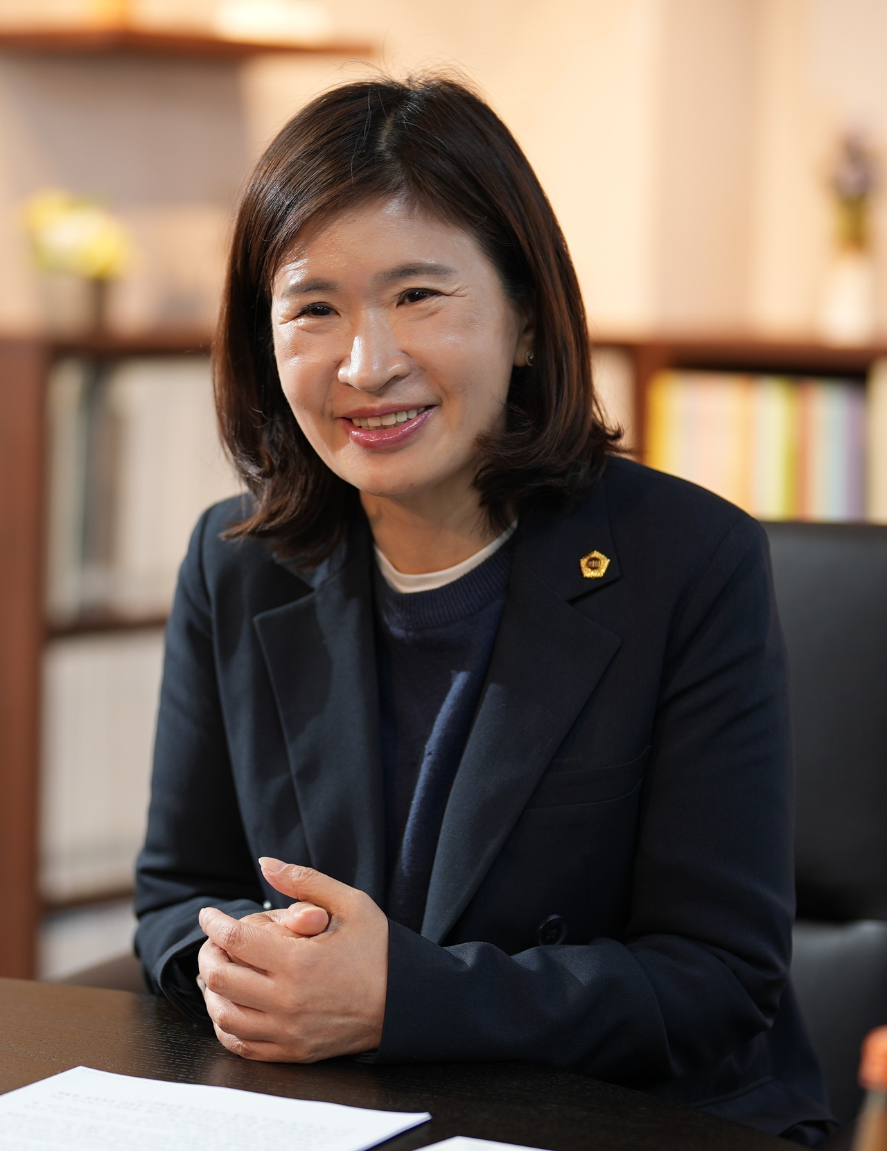 김 위원장이 주요 복지 현안을 설명하며 시민의 삶에 실질적인 변화를 가져오는 생활밀착형 복지정책의 중요성을 강조하고 있다. 양정원 기자