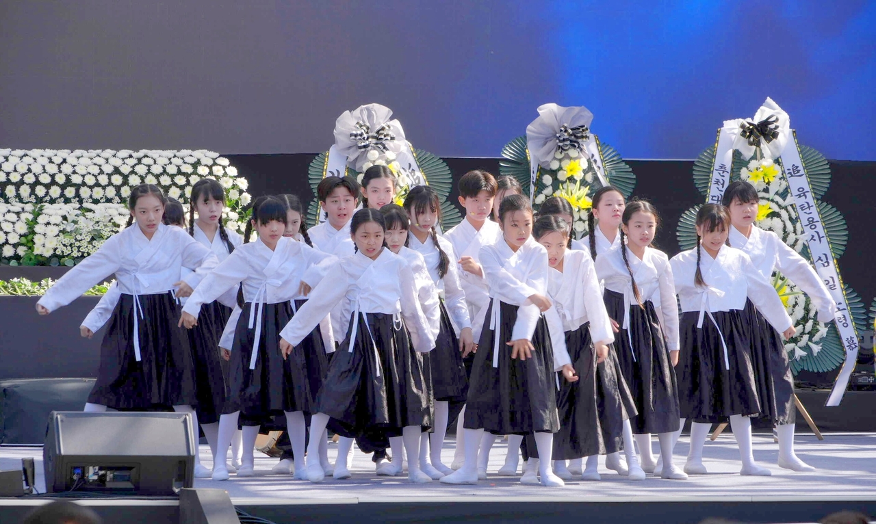 춘천대첩 76주년 기념행사 어린이들이 헌정한 호국 뮤지컬